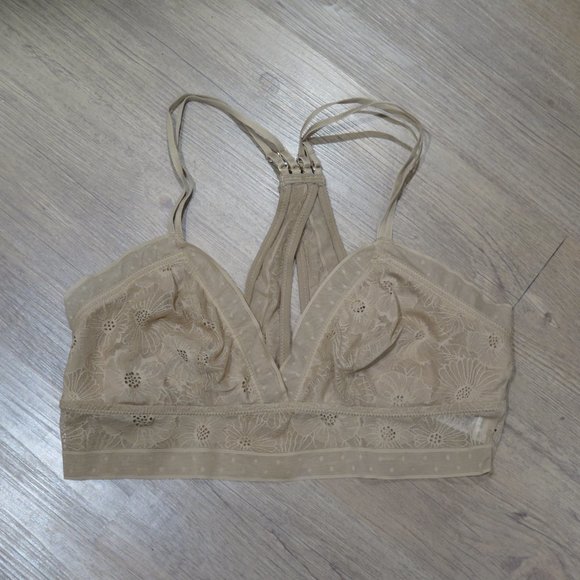 Aerie Lacy Beige Bralette - Picture 6 of 11